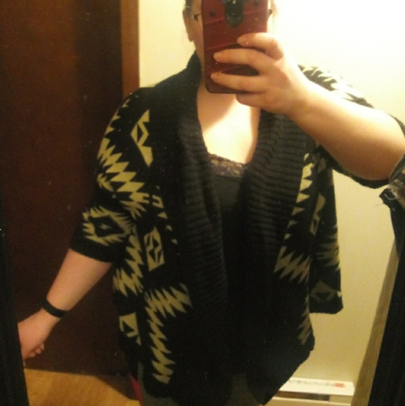 Aztec Print Sweater - Picture 5 of 5